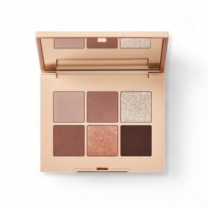 NIP Dibs The Palm Palette Eyeshadow Set Roses In Hand 6 Shades 4.2 G